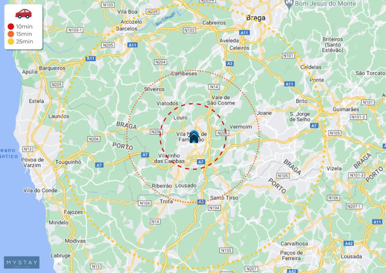 Mystay - D Maria Apartments Vila Nova de Famalicão المظهر الخارجي الصورة